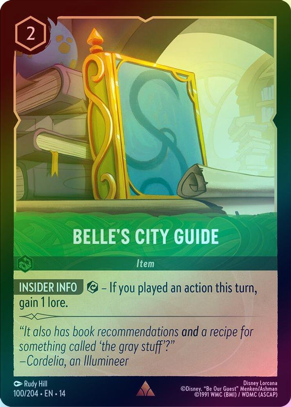 Belle's City Guide - 100/204 - Rare (Foil)