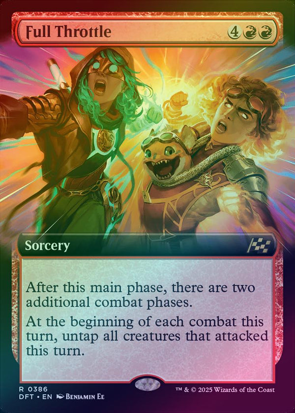 Full Throttle - Extended Art (Foil) (DFT)