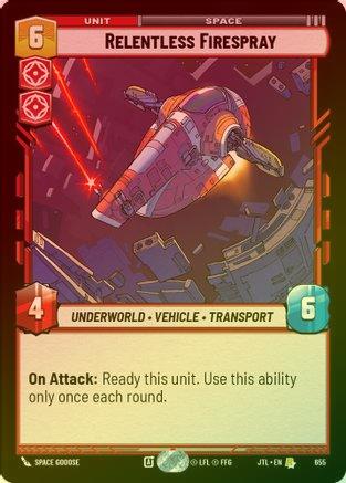 Relentless Firespray - 655 - Rare (Foil)