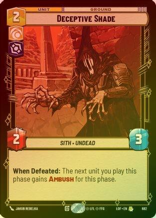 Deceptive Shade - 682 - Rare (Foil)