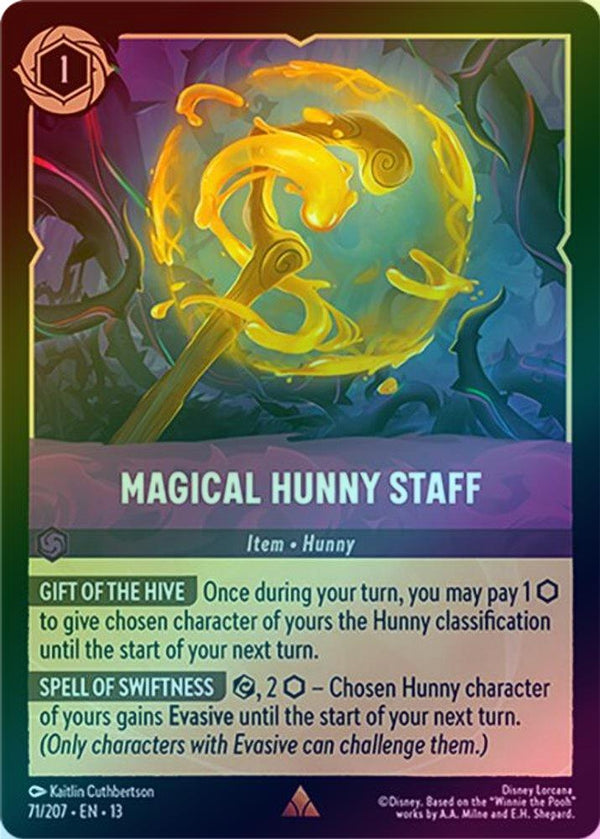 Magical Hunny Staff - 71/207 - Rare (Foil)