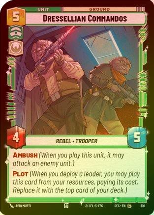 Dressellian Commandos (Foil) - 610 - Common (Foil)