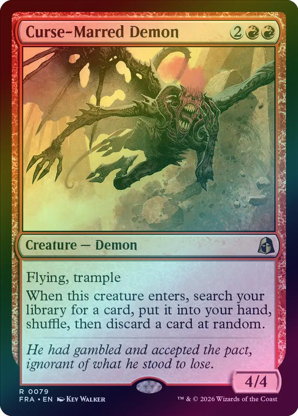 Curse-Marred Demon (Foil) (FRA) (Pre-Order)