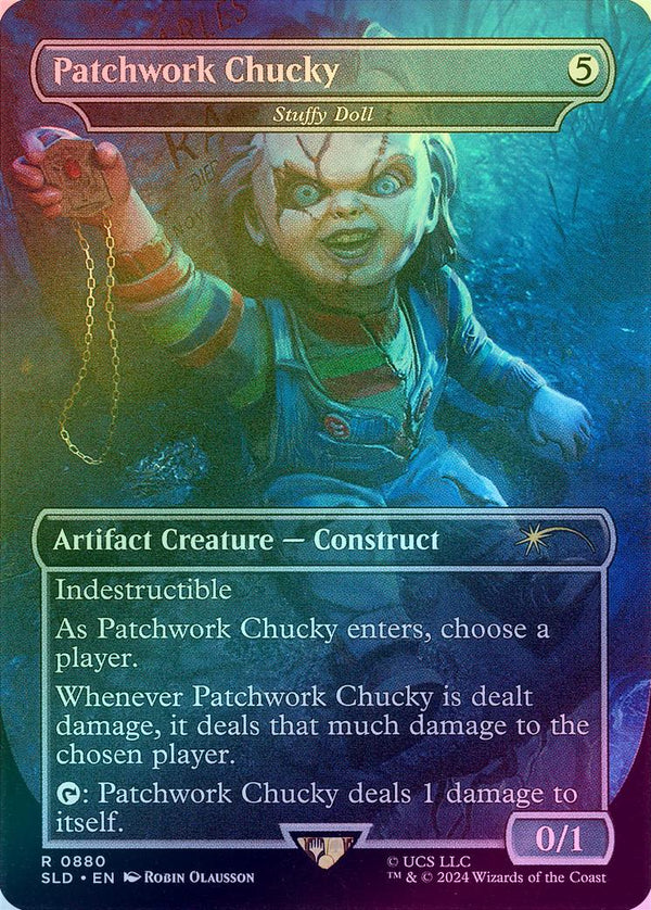 Patchwork Chucky // Stuffy Doll - Chucky (Foil) (SLD)