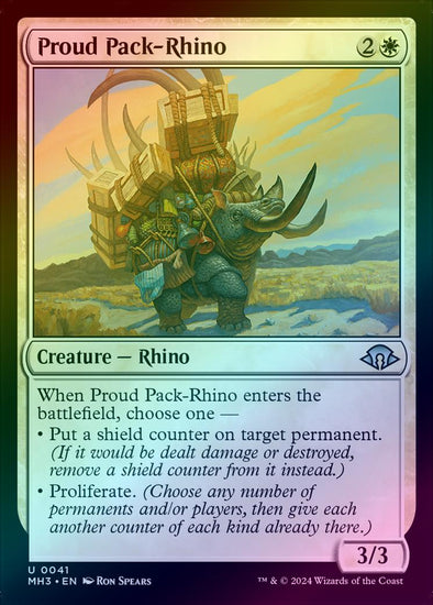 Proud Pack-Rhino (Foil) (MH3)