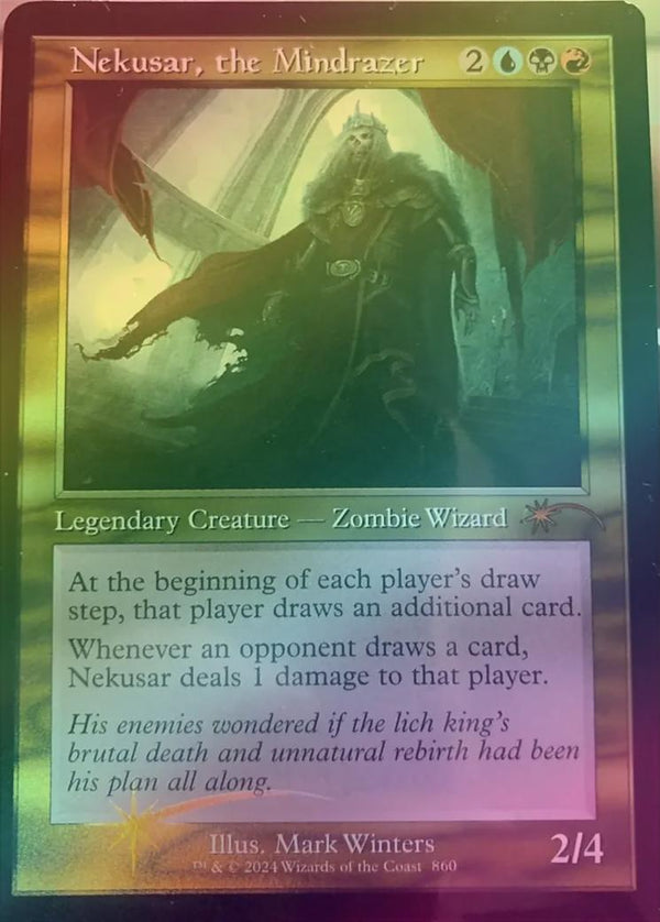 Nekusar, the Mindrazer - Retro Frame - Zippy Zombies (Foil) (SLD)