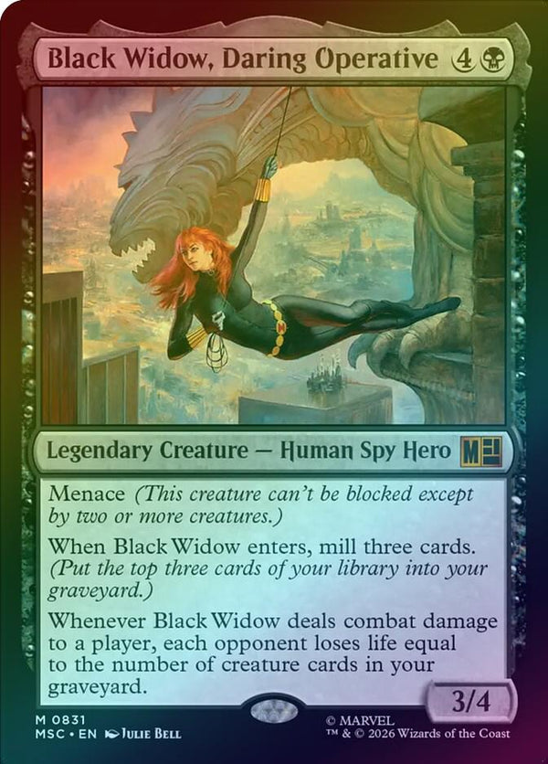 Black Widow, Daring Operative (Foil) (MSC)
