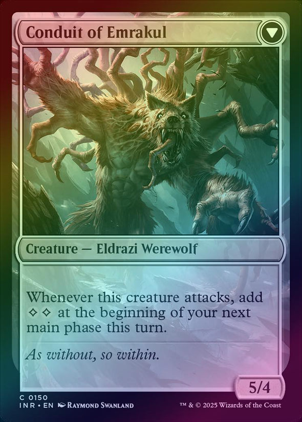 Conduit of Storms // Conduit of Emrakul (Foil) (INR)