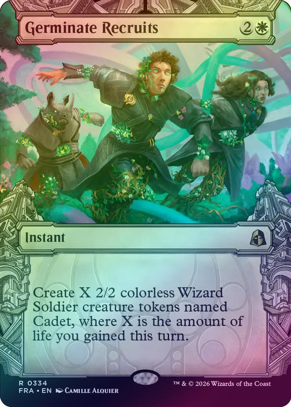 Germinate Recruits - Sculptor's Stronghold Showcase (Foil) (FRA)