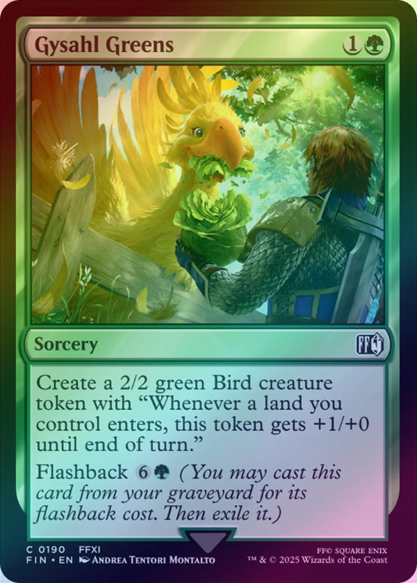 Gysahl Greens (Foil) (FIN)