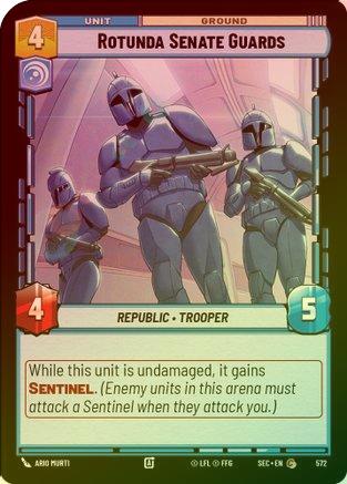 Rotunda Senate Guards (Foil) - 572 - Common (Foil)