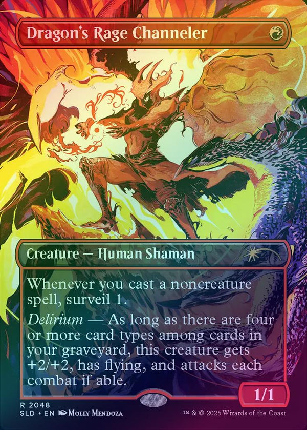 Dragon's Rage Channeler - EVERYTHING IS ON FIRE (Rainbow Foil) (SLD)