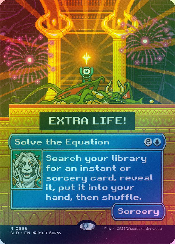 Solve the Equation - Borderless (Foil) (SLD)