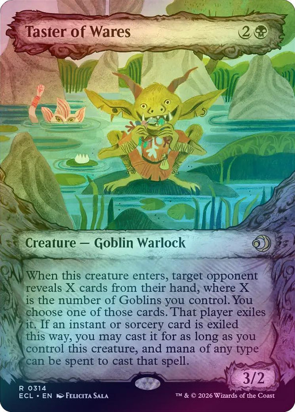 Taster of Wares - Fable Frame Showcase (Foil) (ECL)