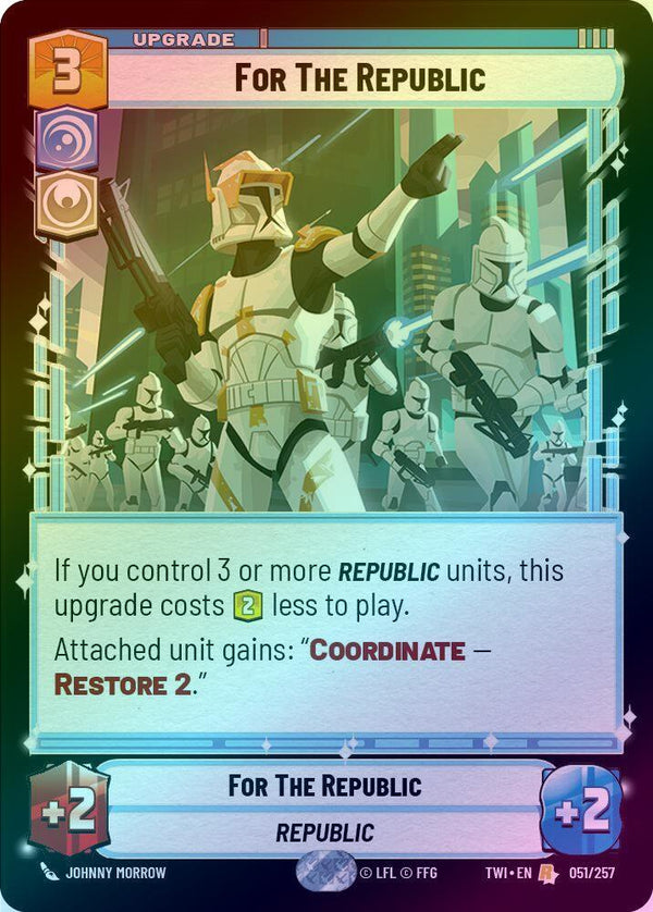 For The Republic - 051/257 - Rare (Foil)
