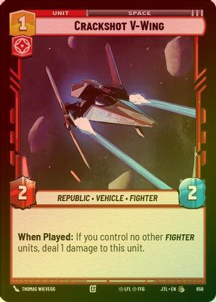 Crackshot V-Wing - 656 - Common (Foil)
