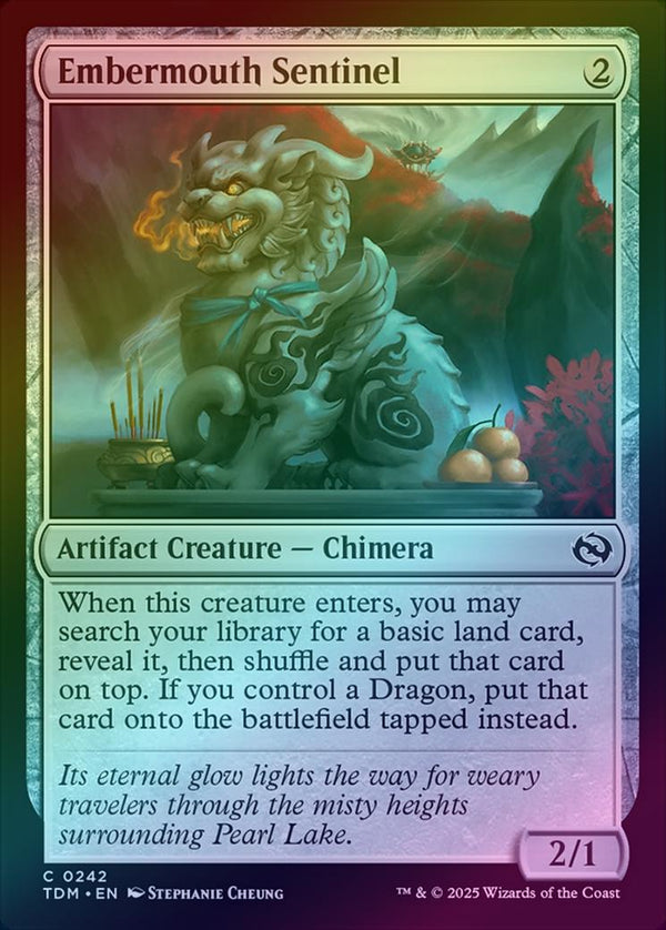 Embermouth Sentinel (Foil) (TDM)