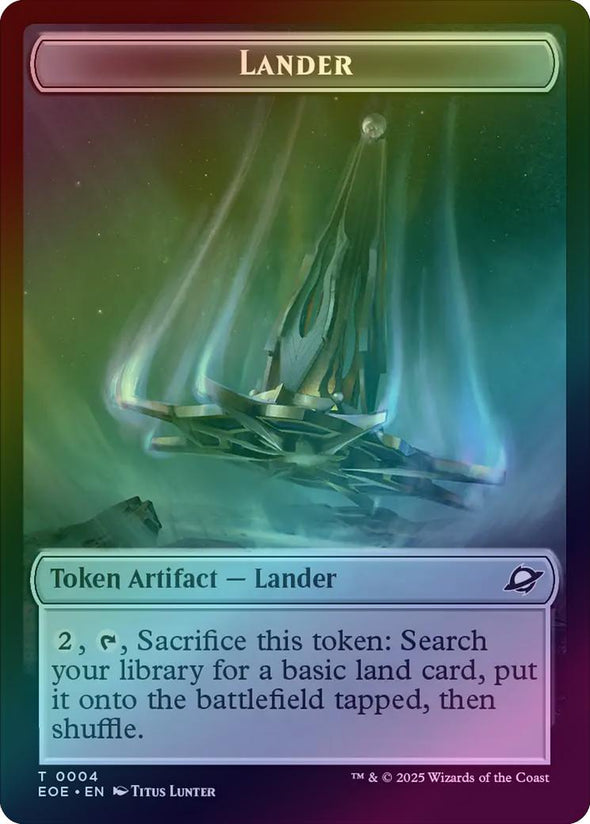 Lander // Human Soldier Token (Foil) (TEOE)