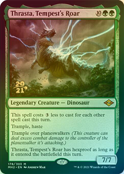 Thrasta, Tempest's Roar - Prerelease Promo (Foil) (PMH2)
