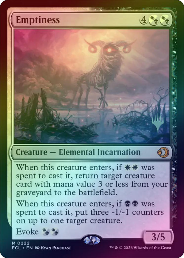 Emptiness - Promo Pack (Foil) (PECL)