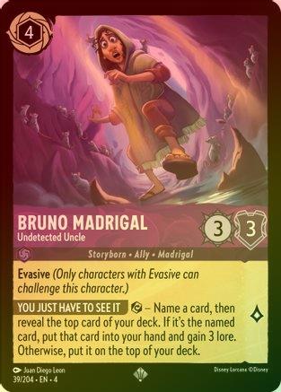 Bruno Madrigal (Undetected Uncle) - 39/204 - Super Rare (Foil)