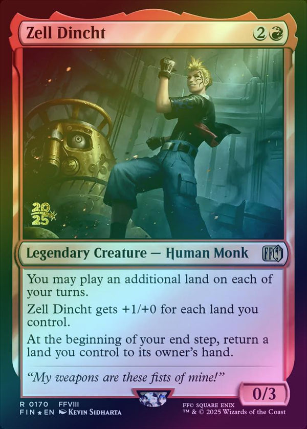 Zell Dincht - Prerelease Promo (Foil) (PFIN)