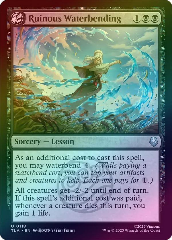 Ruinous Waterbending (Foil) (TLA)