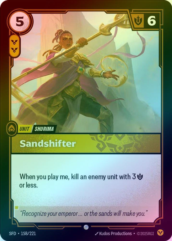 Sandshifter - 158/221 - Common (Foil)