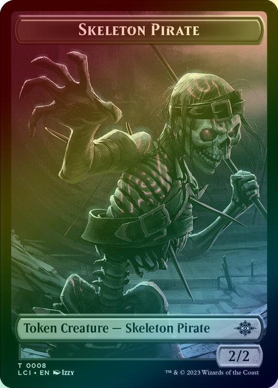 Treasure (002) // Skeleton Pirate Token (Foil) (TREX)