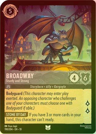 Broadway (Sturdy and Strong) - 190/204 - Uncommon (Foil)