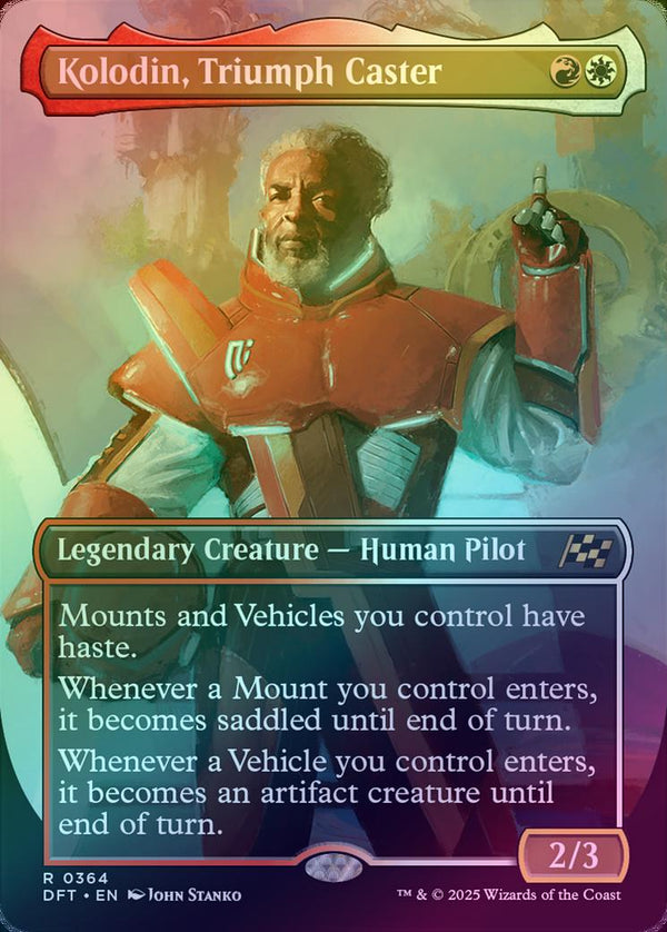 Kolodin, Triumph Caster - Borderless (Foil) (DFT)