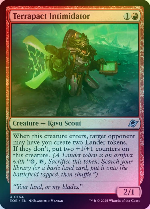Terrapact Intimidator (Foil) (EOE)