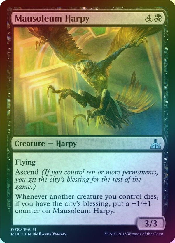Mausoleum Harpy (Foil) (RIX)