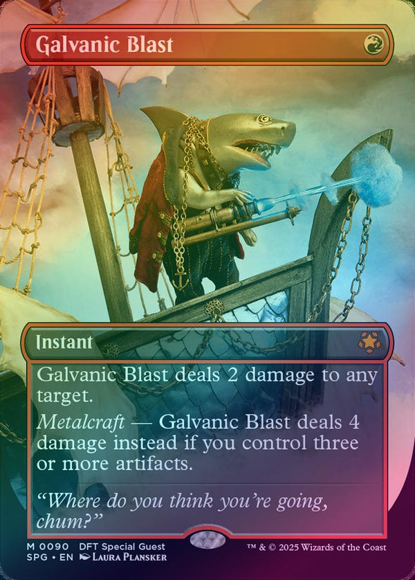 Galvanic Blast - Borderless (Foil) (SPG)