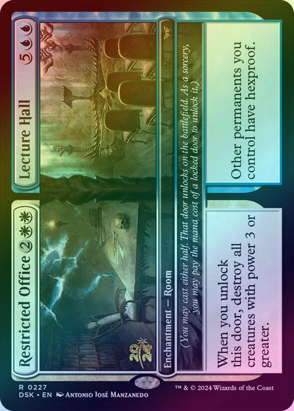 Restricted Office // Lecture Hall - Prerelease Promo (Foil) (PDSK)