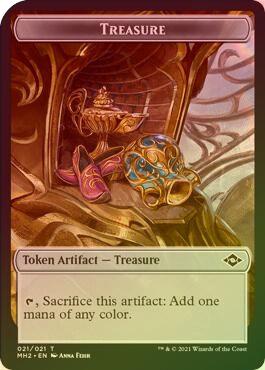 Treasure (021) // Crab (Foil) (MH2 Token)
