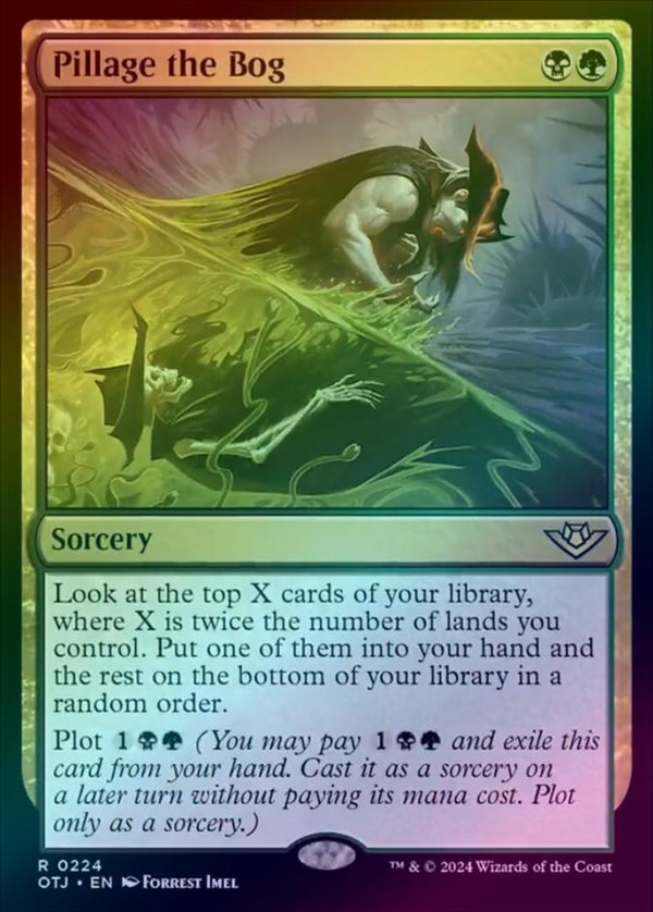 Pillage the Bog (Foil) (OTJ)