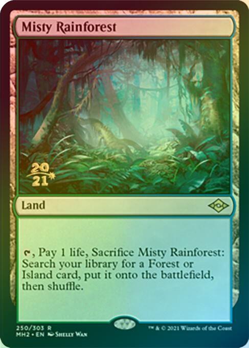 Misty Rainforest - Prerelease Promo (Foil) (PMH2)