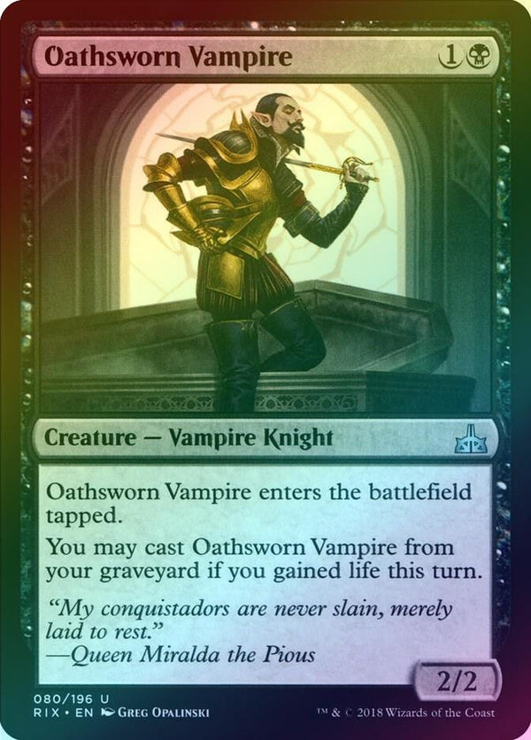 Oathsworn Vampire (Foil) (RIX)
