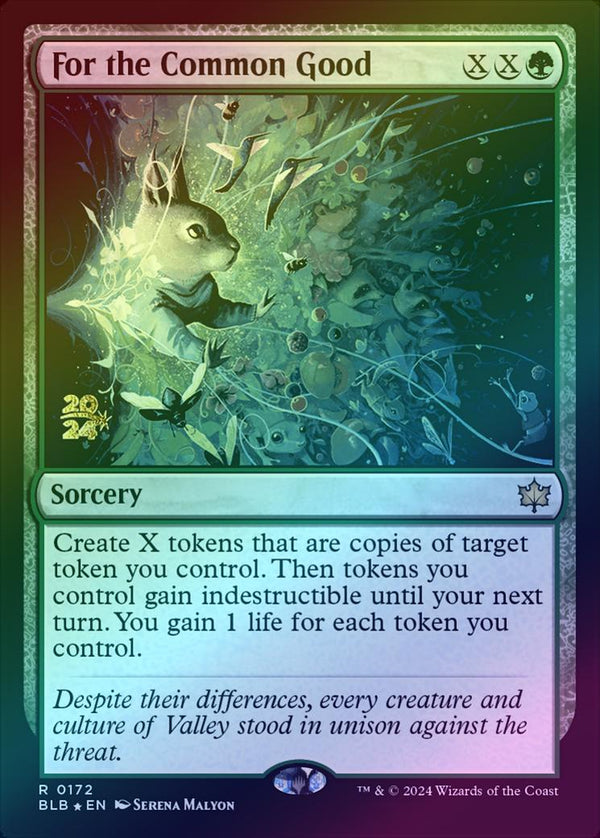 For the Common Good - Prerelease Promo (Foil) (PBLB)