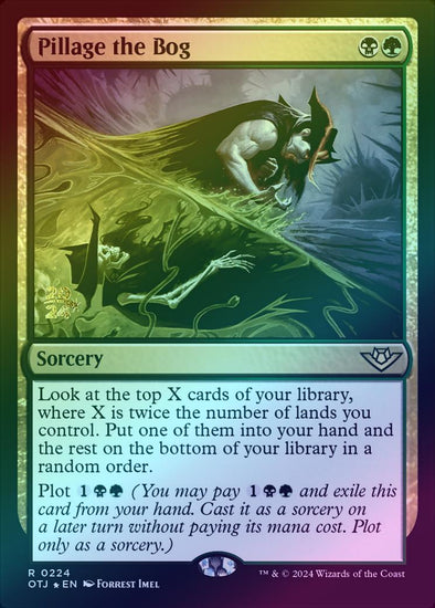 Pillage the Bog - Prerelease Promo (Foil) (POTJ)