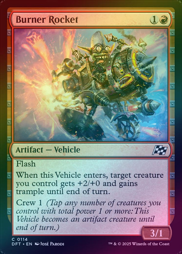 Burner Rocket (Foil) (DFT)
