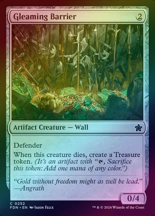 Gleaming Barrier (Foil) (FDN)