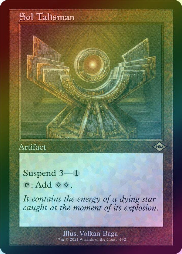 Sol Talisman - Retro Frame (Foil) (MH2)