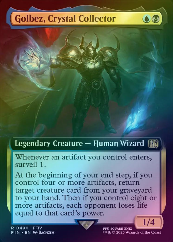 Golbez, Crystal Collector - Extended Art (Foil) (FIN)