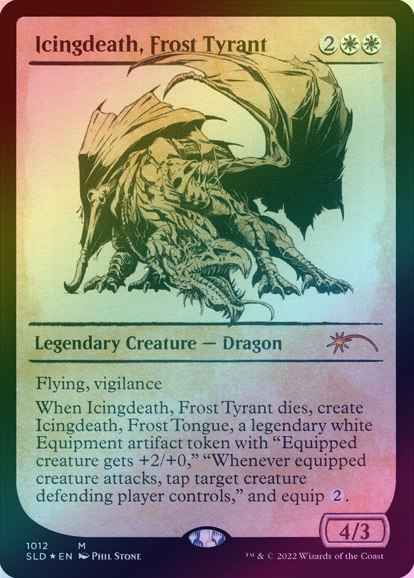 Icingdeath, Frost Tyrant - Here Be Dragons (Foil) (SLD)