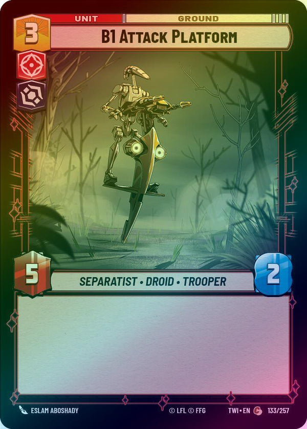 B1 Attack Platform - 133/257 - Common (Foil)