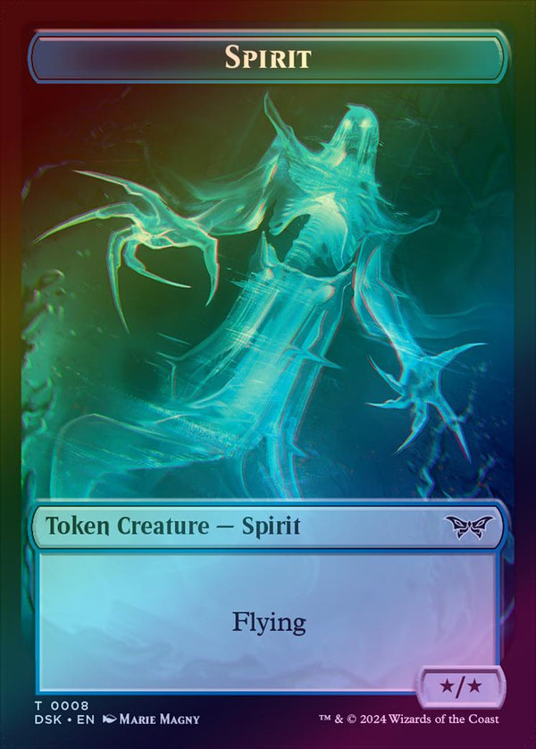 Spirit Token (008) (Foil) (TDSK)