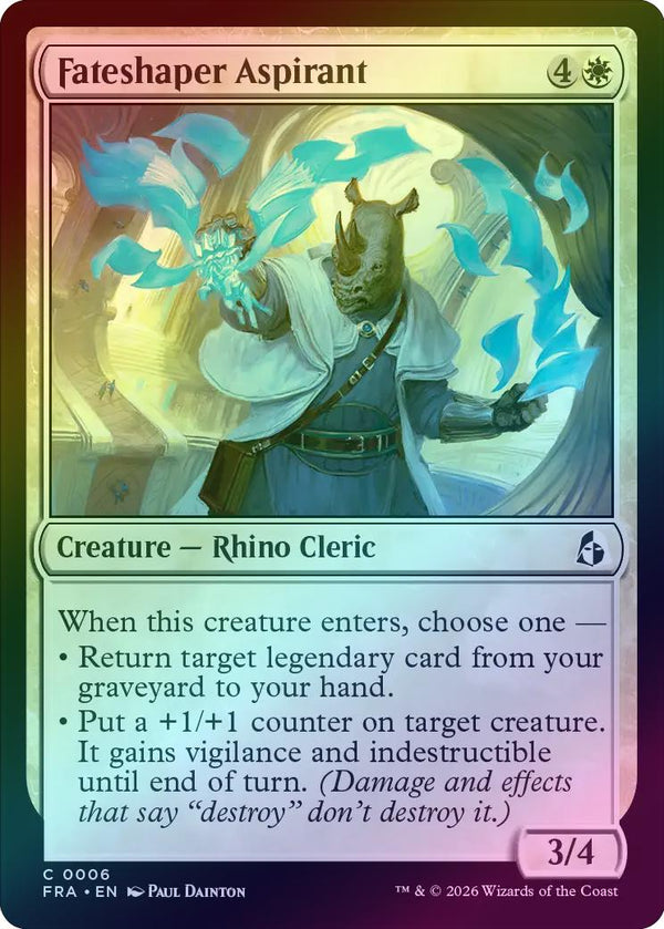 Fateshaper Aspirant (Foil) (FRA)