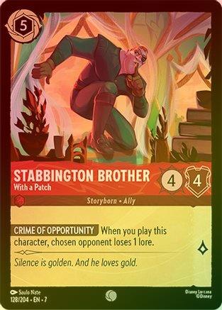 Stabbington Brother (With a Patch) - 128/204 - Common (Foil)